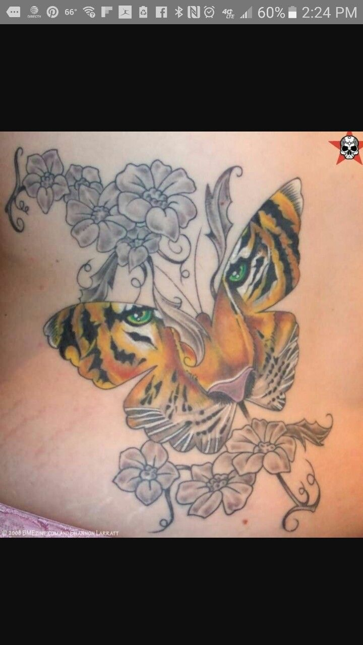 Pin Janet Sturges On Tattoo Ideas Tiger Butterfly Tattoo within proportions 720 X 1280