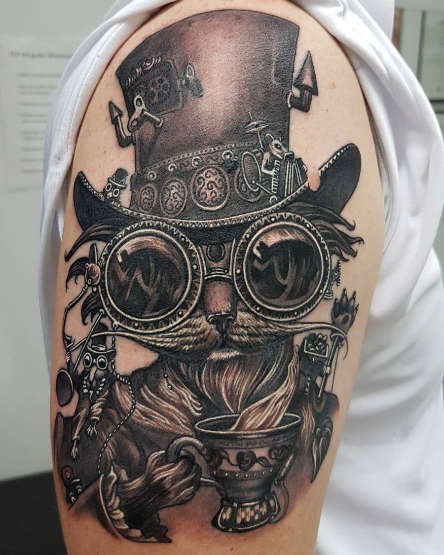 Pin Rachel Medina On Cool Ink Steampunk Tattoo Design Tattoos for dimensions 900 X 1125