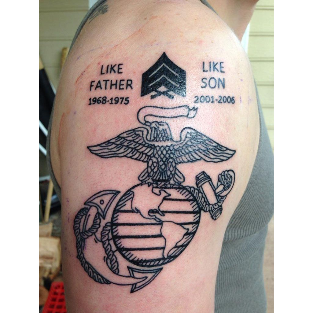Pin Stan Mccurtain On Usmc Tats Marine Corps Tattoos Military pertaining to dimensions 1024 X 1024