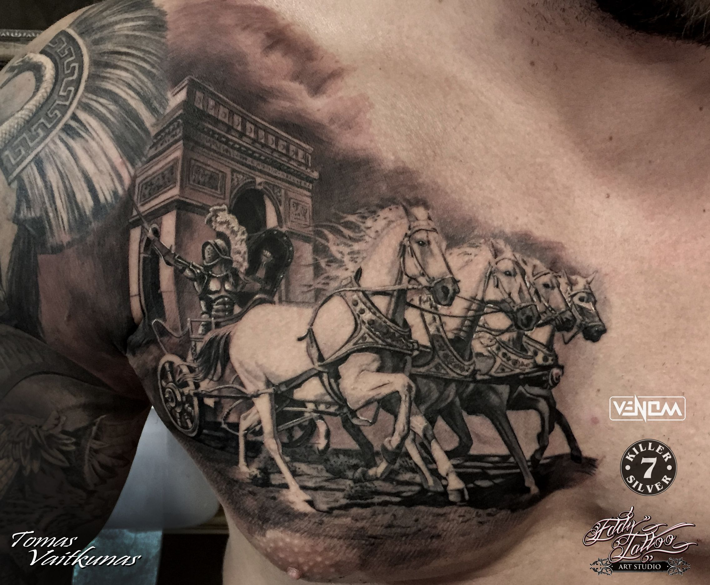 Pin Tomas Vaitkunas On Tattoos Gladiator Tattoo Tattoos intended for sizing 2273 X 1873