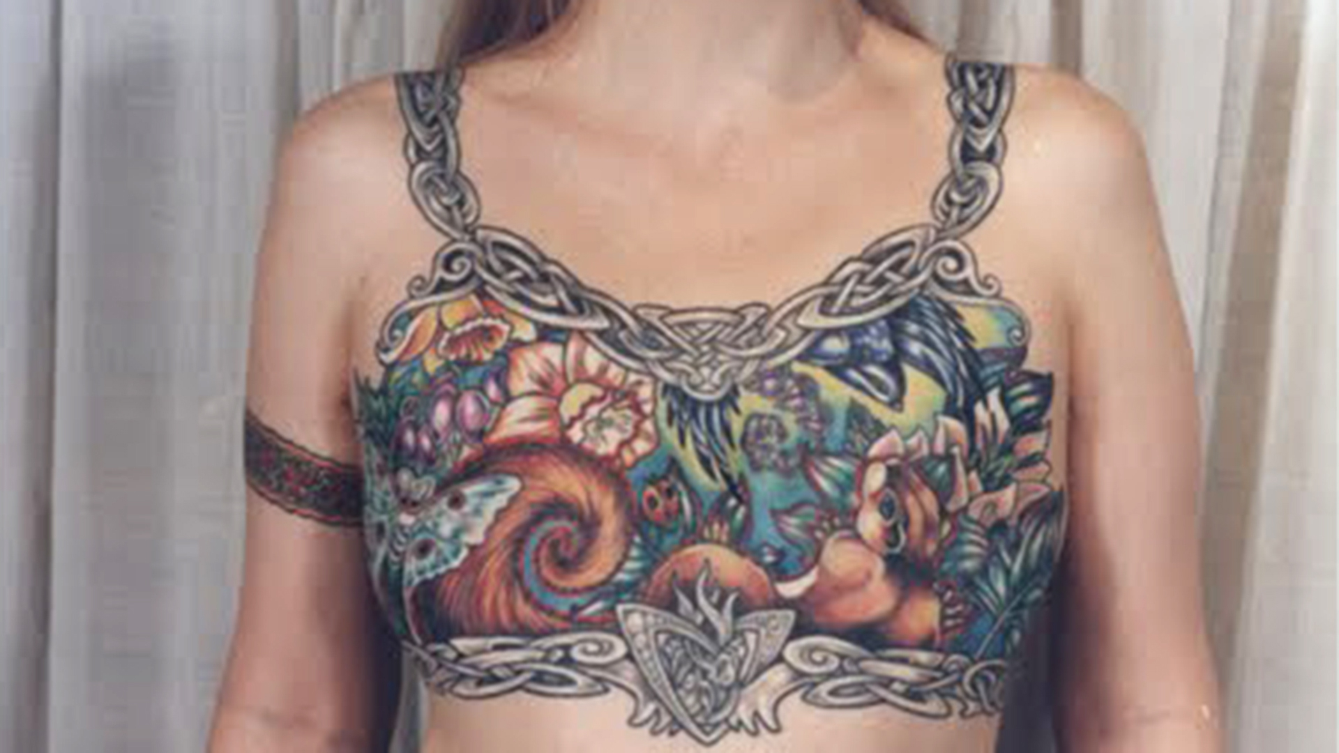 Pink Ink Tattoos Transform Mastectomy Scars Into Beauty intended for proportions 1920 X 1080