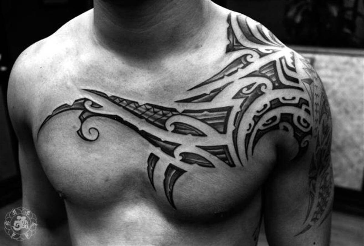 Power 70 Best Tribal Tattoos For Men Improb for proportions 1200 X 812