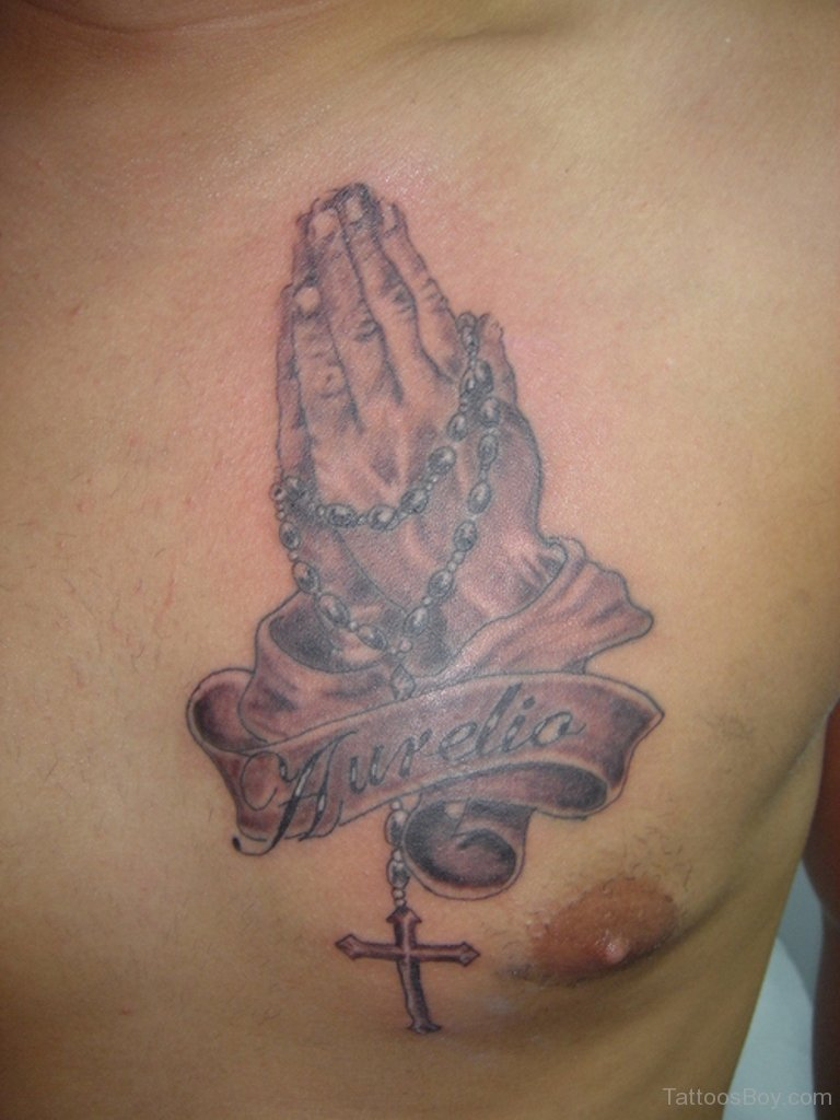 Praying Hands Tattoo On Chest Tattoo Designs Tattoo Pictures pertaining to measurements 768 X 1024