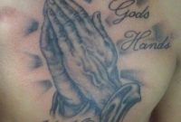 Praying Hands Tattoo Religious Tattoo Chest Tattoo Things I Love in sizing 768 X 1280