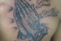 Praying Hands Tattoo Religious Tattoo Chest Tattoo Things I Love inside sizing 768 X 1280