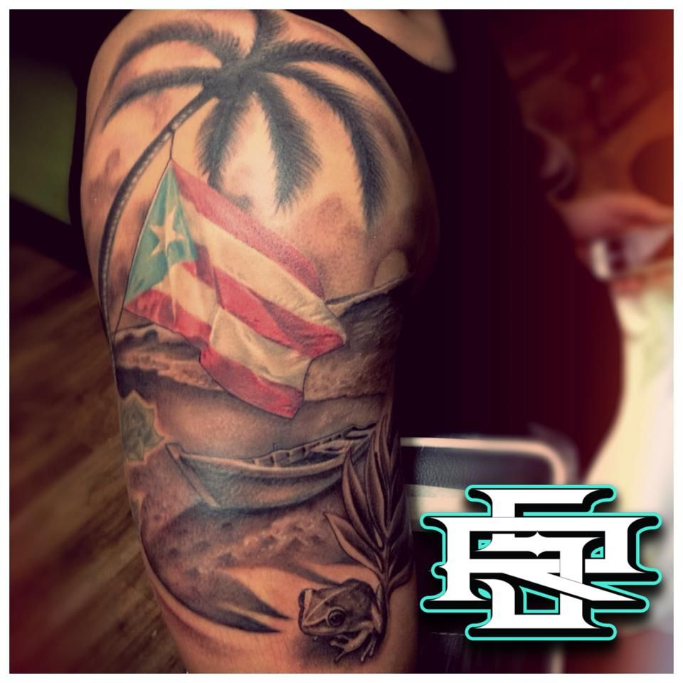 Puerto Rican Chest Tattoos Arm Tattoo Sites