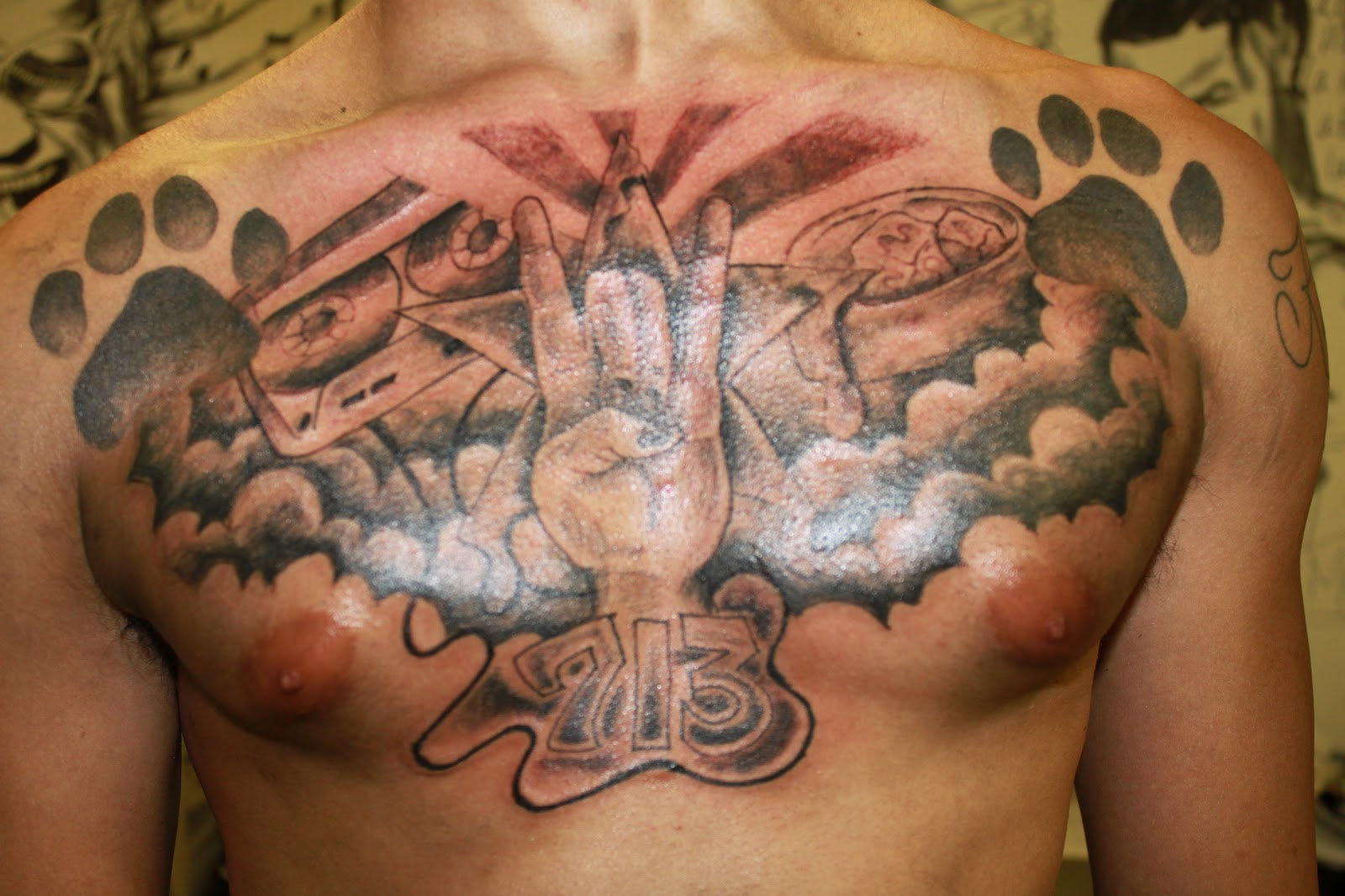 Religious Chest Tattoos Designs Ideas And Meaning Tattoos For You in proportions 1600 X 1067