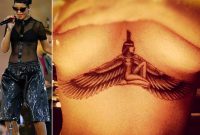 Rihanna Photos Celebrity Tattoos Tattoos Goddess Tattoo pertaining to size 1200 X 945