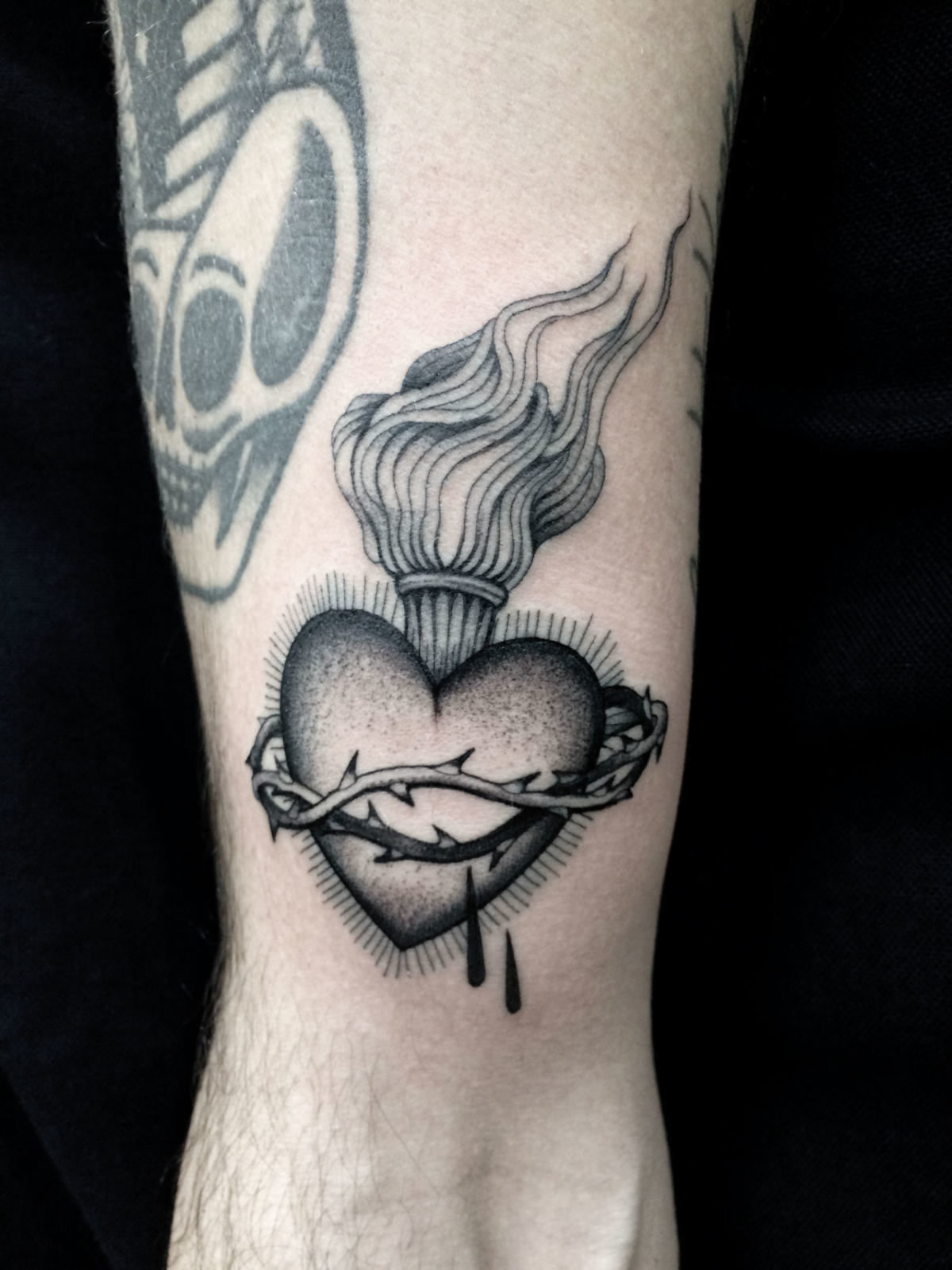 Sacred Heart Tattoos Tattoo Me Now in dimensions 1200 X 1600