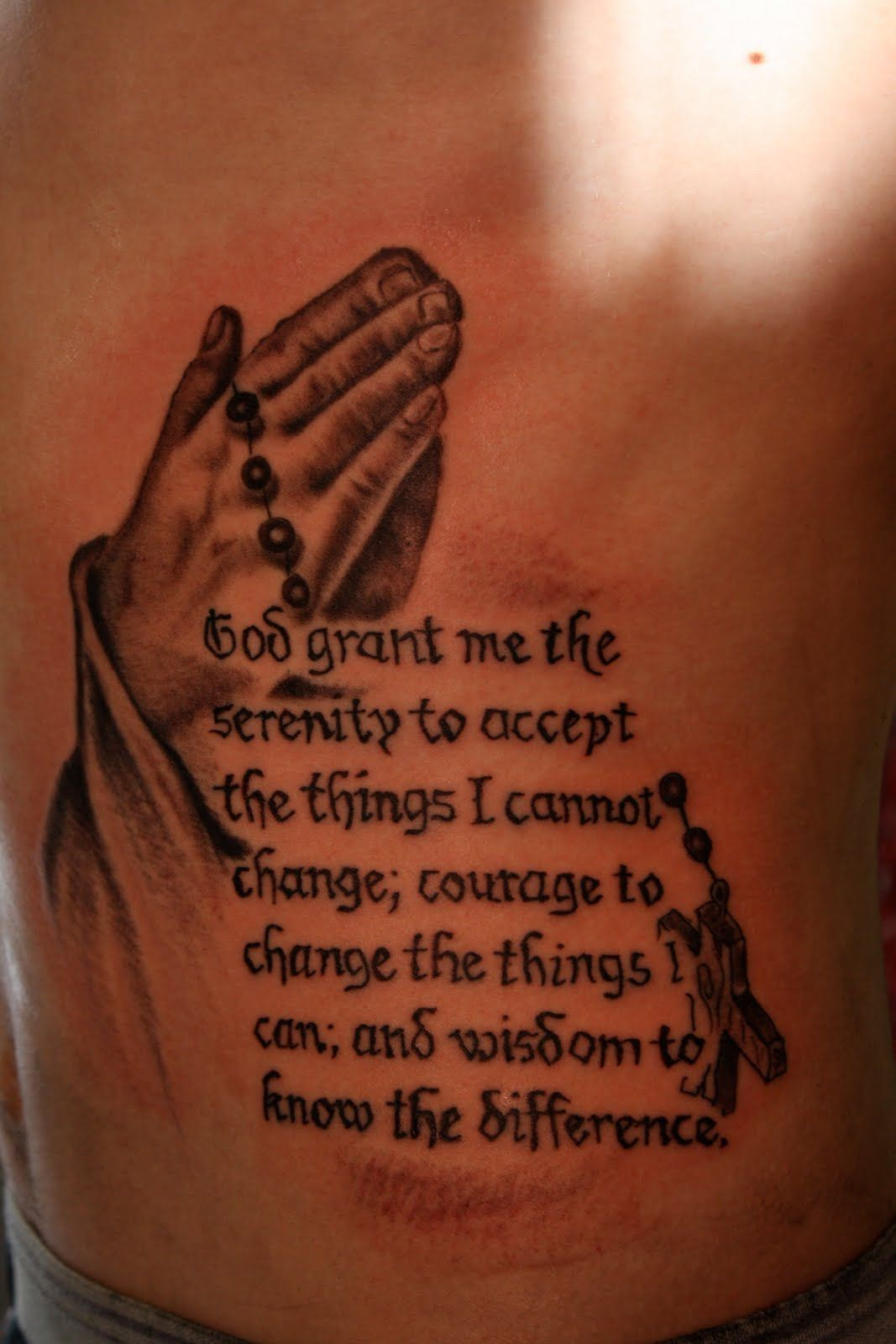 Serenitytattooideasformen Serenity Prayer Tattoo Desserts within sizing 1067 X 1600