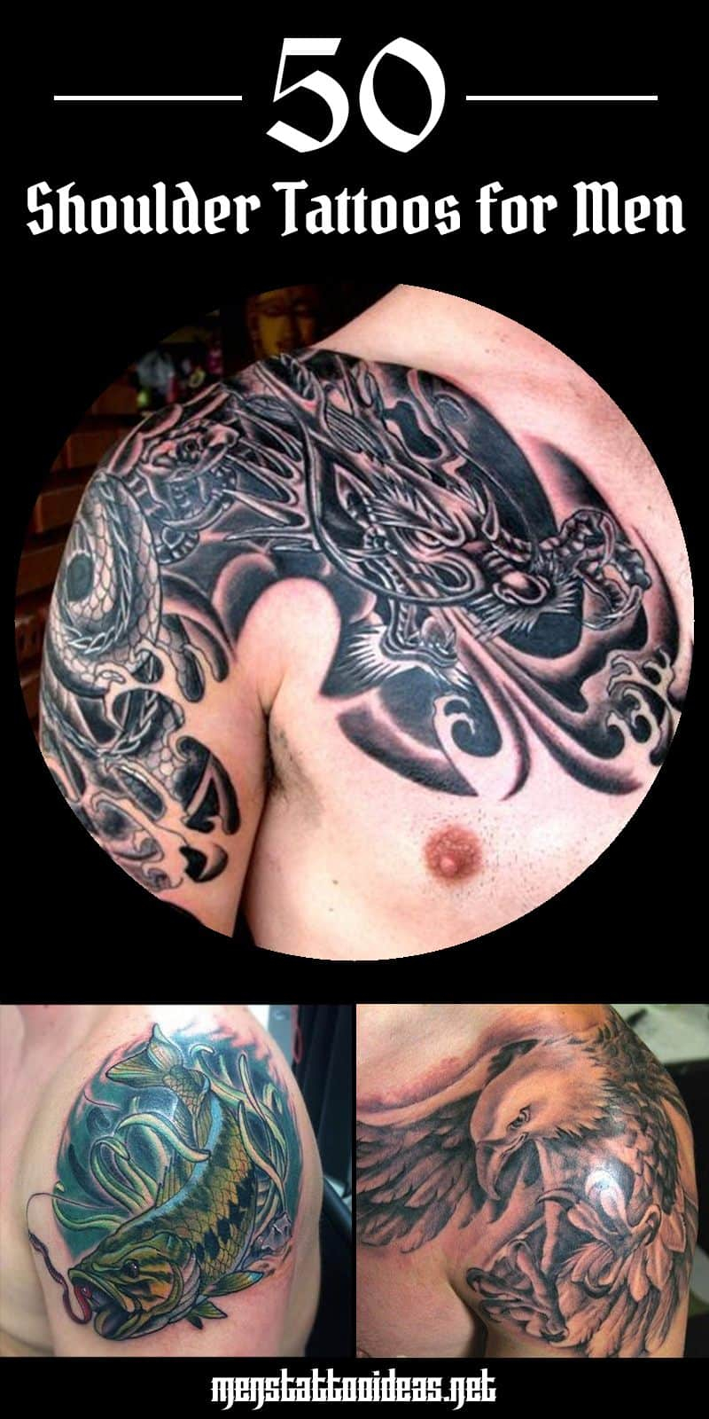 Shoulder Tattoos For Men Designs On Shoulder For Guys throughout size 800 X 1600