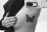 Small Butterfly Tattoo Dainty Tattoo Rib Tattoo Butterfly Tattoo regarding measurements 1934 X 1314