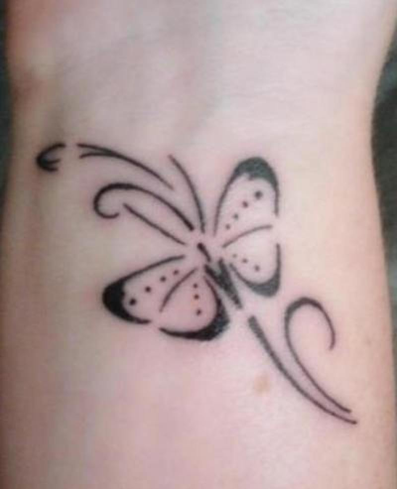 Small Butterfly Tattoo On Wrist 2 Tattoos Book 65000 Tattoos inside proportions 800 X 986