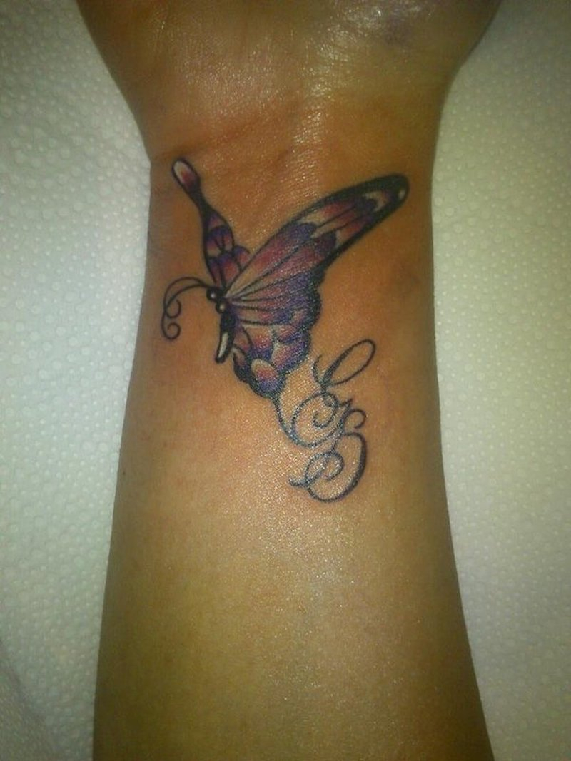 Small Butterfly Tattoo On Wrist 3 Tattoos Book 65000 Tattoos pertaining to proportions 800 X 1067