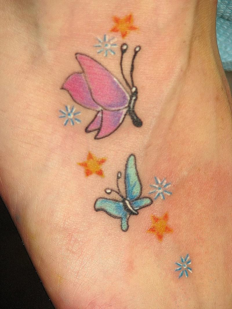 Small Butterfly Tattoos Creativefan pertaining to sizing 800 X 1067