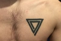 Small Chest Triangle Tattoo For Men Tattoo Small Chest Tattoos with regard to measurements 960 X 1280