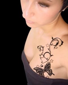 Small Female Chest Tattoos Cute Small Girly Tattoos Archives Tattoo intended for measurements 816 X 1024