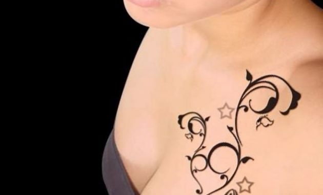 Girl Tattoos On Chest Arm Tattoo Sites