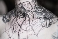 Spider Web Neck Tattoo Neck Tattoos Tattoos Web Tattoo pertaining to dimensions 900 X 883