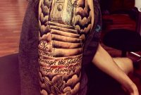 Stairway To Heaven Tattoo Half Sleeve Tattoos For Guys Tattoos within sizing 1534 X 1605