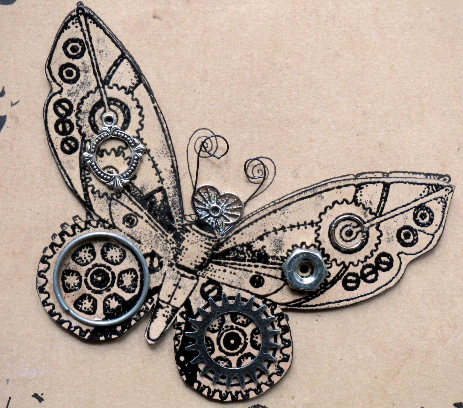 Steampunk Butterfly My Girly Side Steampunk Drawing Steampunk for proportions 1600 X 1410