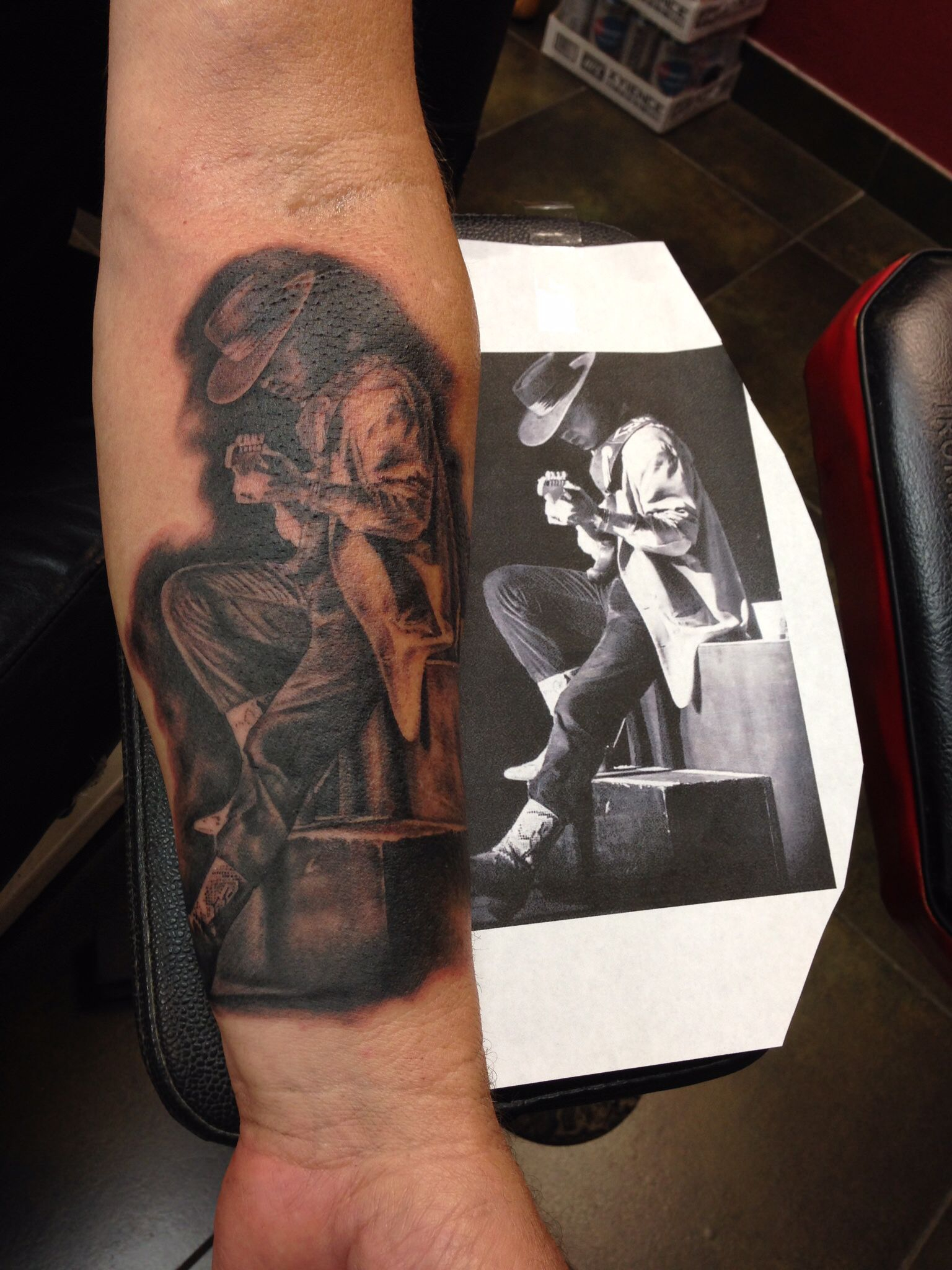 Stevie Ray Vaughan Tattoo Tattoos Stevie Ray Ray Vaughan with dimensions 1536 X 2048