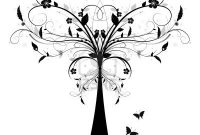 Stock Vector Pictures Butterfly Tree Butterfly Art Tree Of in proportions 1200 X 1200