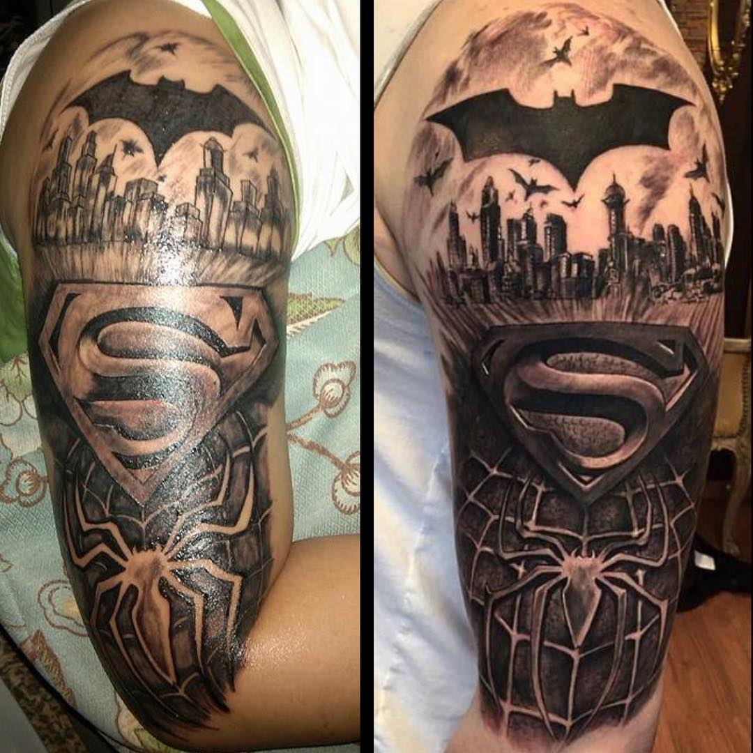 Super Hero Signs Tattoo Best Tattoo Ideas Gallery in measurements 1080 X 1080