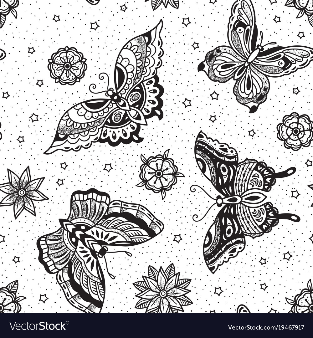 Tattoo Butterfly Flash Vector Images 20 regarding size 1000 X 1080