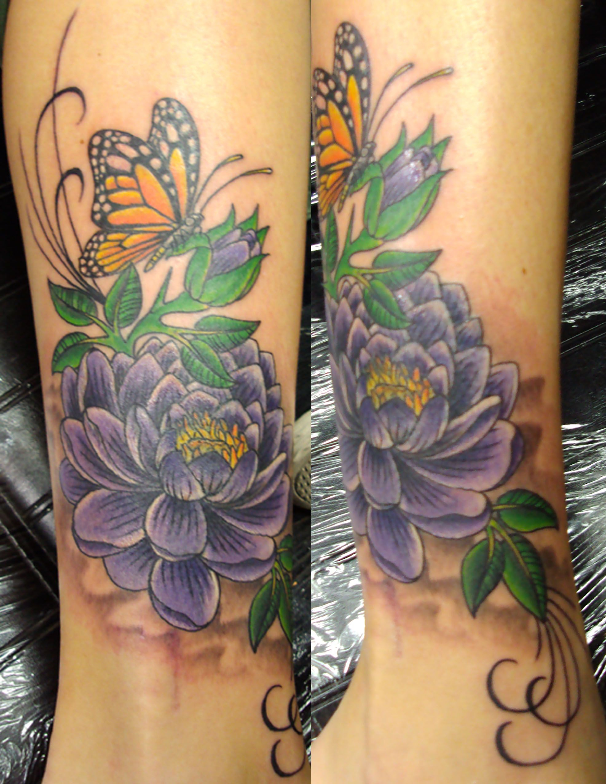 Tattoo Cover Ups Tags Butterfly Coverup Flower My Style Cover pertaining to proportions 1972 X 2550