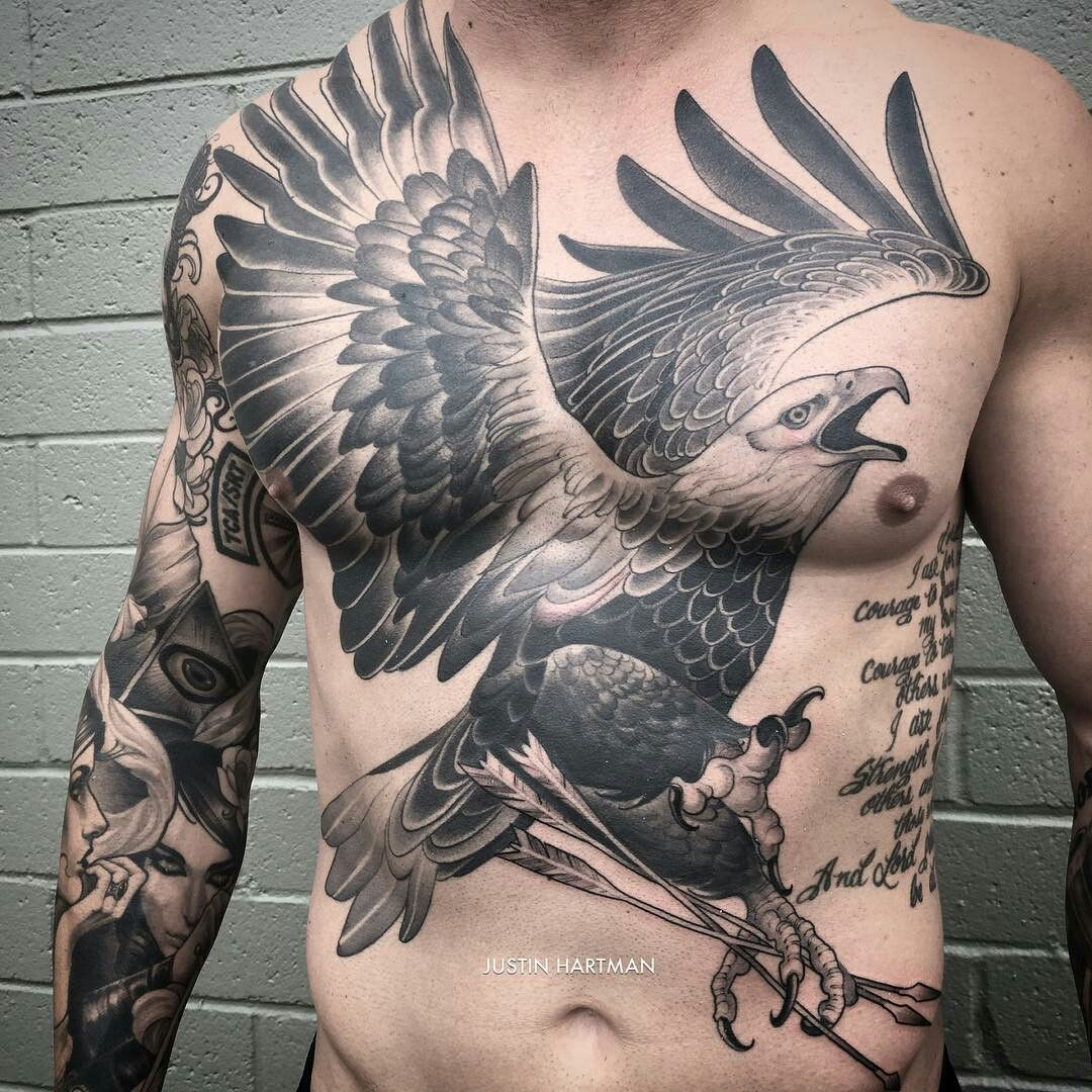 Tattoo Done Justin Hartman Aguila Aguilatattoo Eagle in size 1080 X 1080