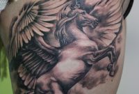 Tattoo Pegasus Tattoo Relistic Tattoo Black And Grey Horse with regard to dimensions 3264 X 4448