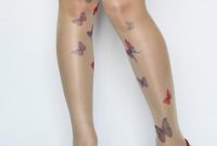 Tattoo Tights With Butterflies Butterfly Tights Stockings Etsy within measurements 794 X 1198