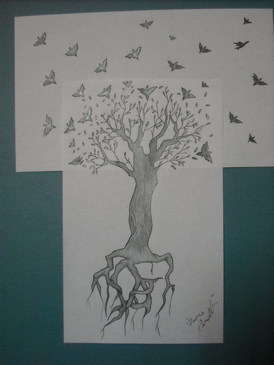 Tattoo Tree Butterfly From Alise Designs Interfaces Tattoo Design for proportions 900 X 1200