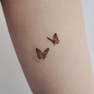 Tattoos Tiny Butterfly Tattoo Tattoos pertaining to sizing 1080 X 1080