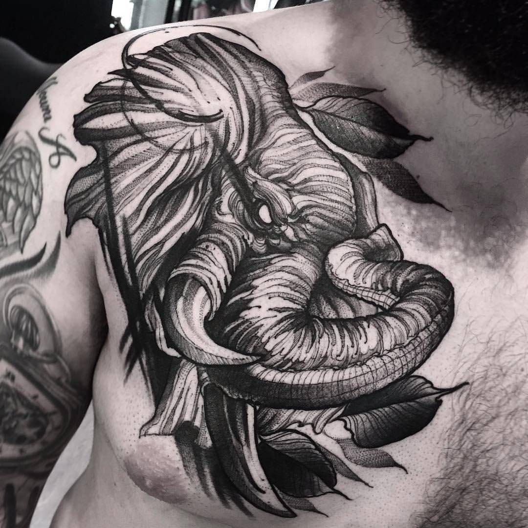 Tattoosformen Tattoos For Men Elephant Tattoos Tattoos Ganesha pertaining to size 1080 X 1080