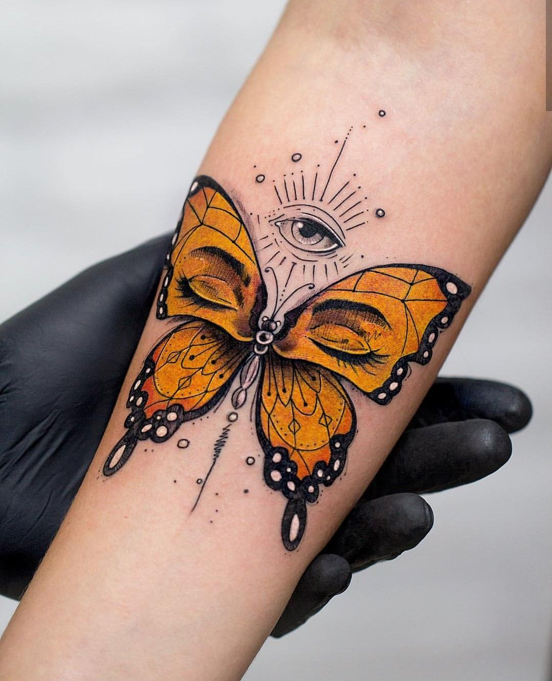Tatuagem Borboleta Tattoo Butterfly Tattoos Primer Tatuaje with regard to measurements 1080 X 1331