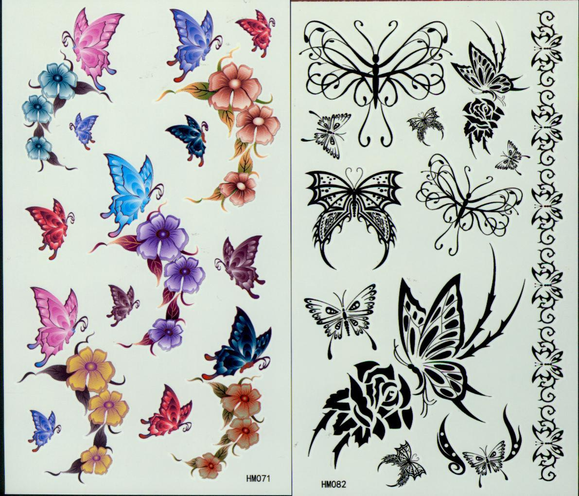 Temporary Tattoos Butterfly Tattoo Stencils For Body Waterproof News within size 1191 X 1020