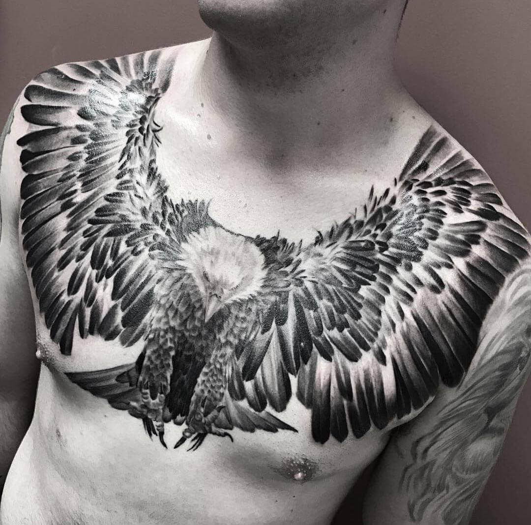 The 100 Best Chest Tattoos For Men Improb for dimensions 1080 X 1068