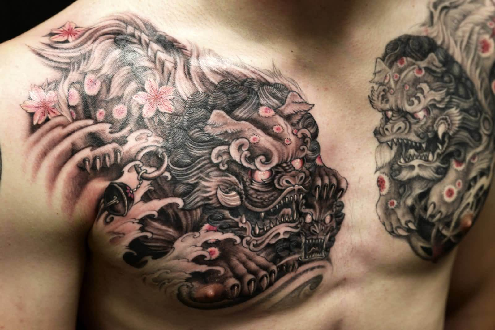 The 100 Best Chest Tattoos For Men Improb for dimensions 1600 X 1068