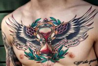 The 100 Best Chest Tattoos For Men Improb for size 736 X 1080