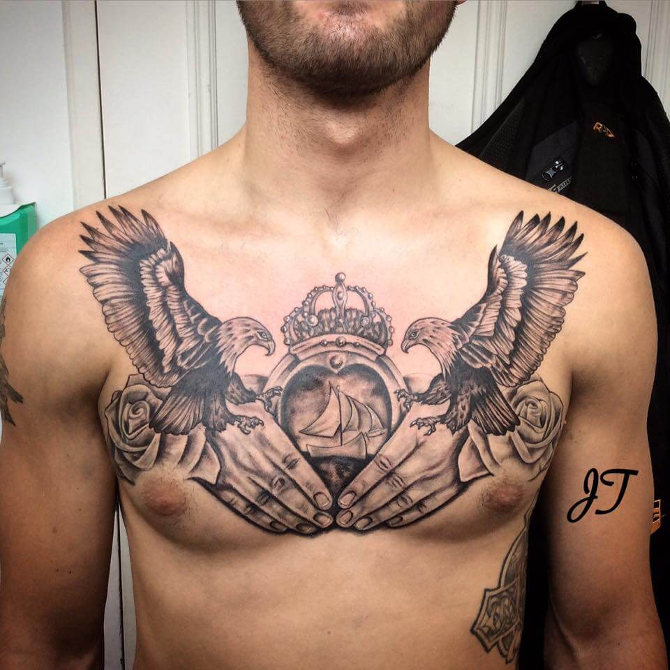 The 100 Best Chest Tattoos For Men Improb in proportions 960 X 960