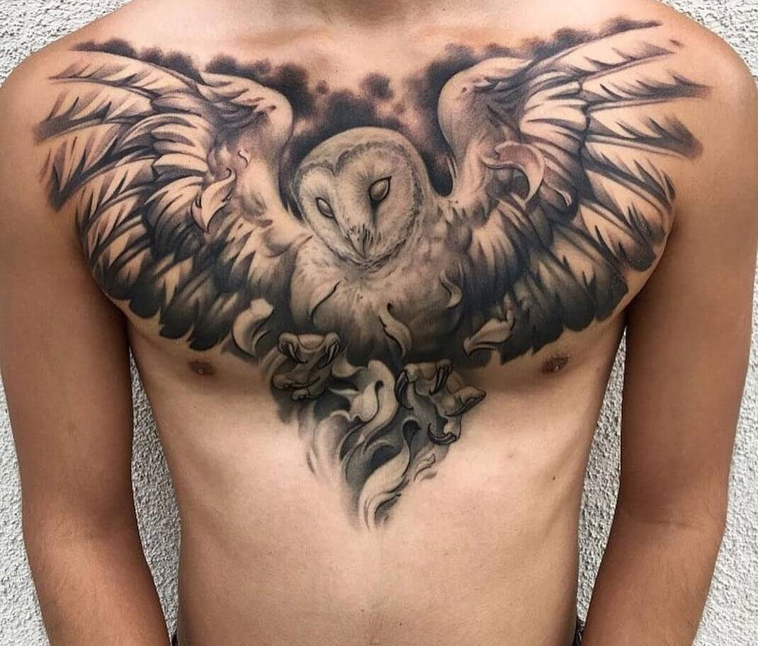 The 100 Best Chest Tattoos For Men Improb in sizing 1070 X 912