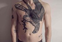 The 100 Best Chest Tattoos For Men Improb inside dimensions 1264 X 1232