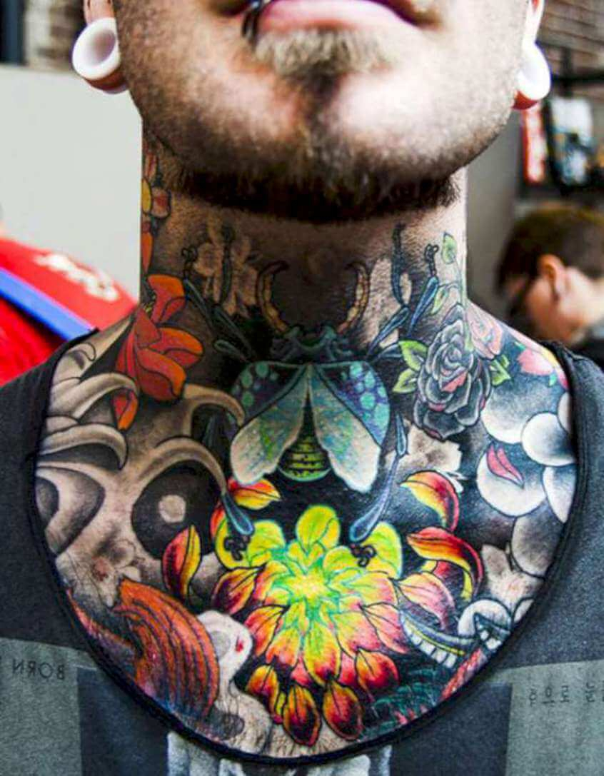 The 100 Best Chest Tattoos For Men Improb inside size 846 X 1087