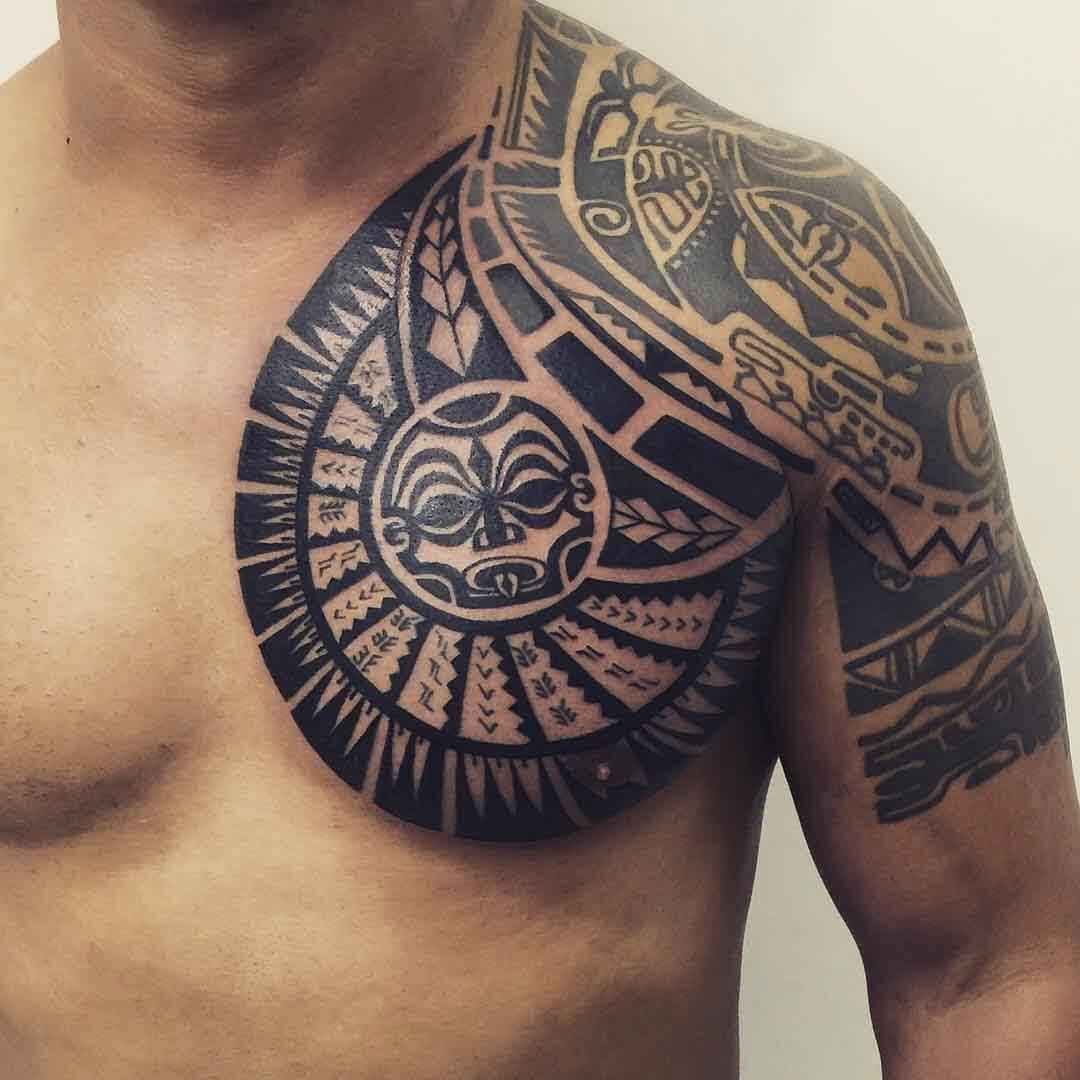 The 100 Best Chest Tattoos For Men Improb pertaining to measurements 1080 X 1080