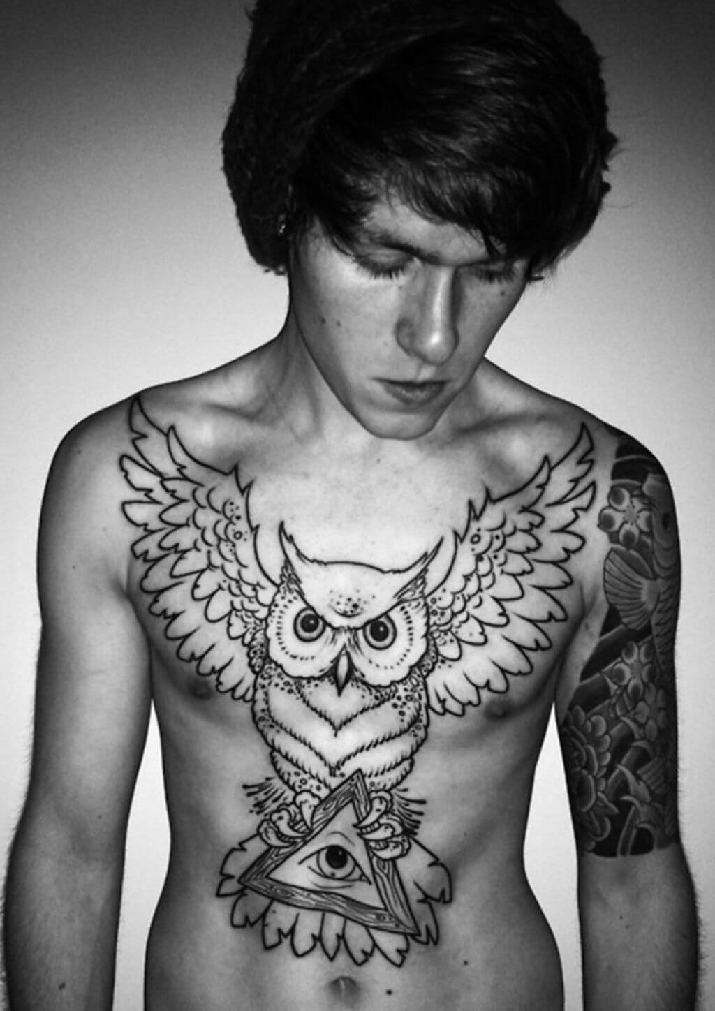 The 100 Best Chest Tattoos For Men Improb with dimensions 1024 X 1448