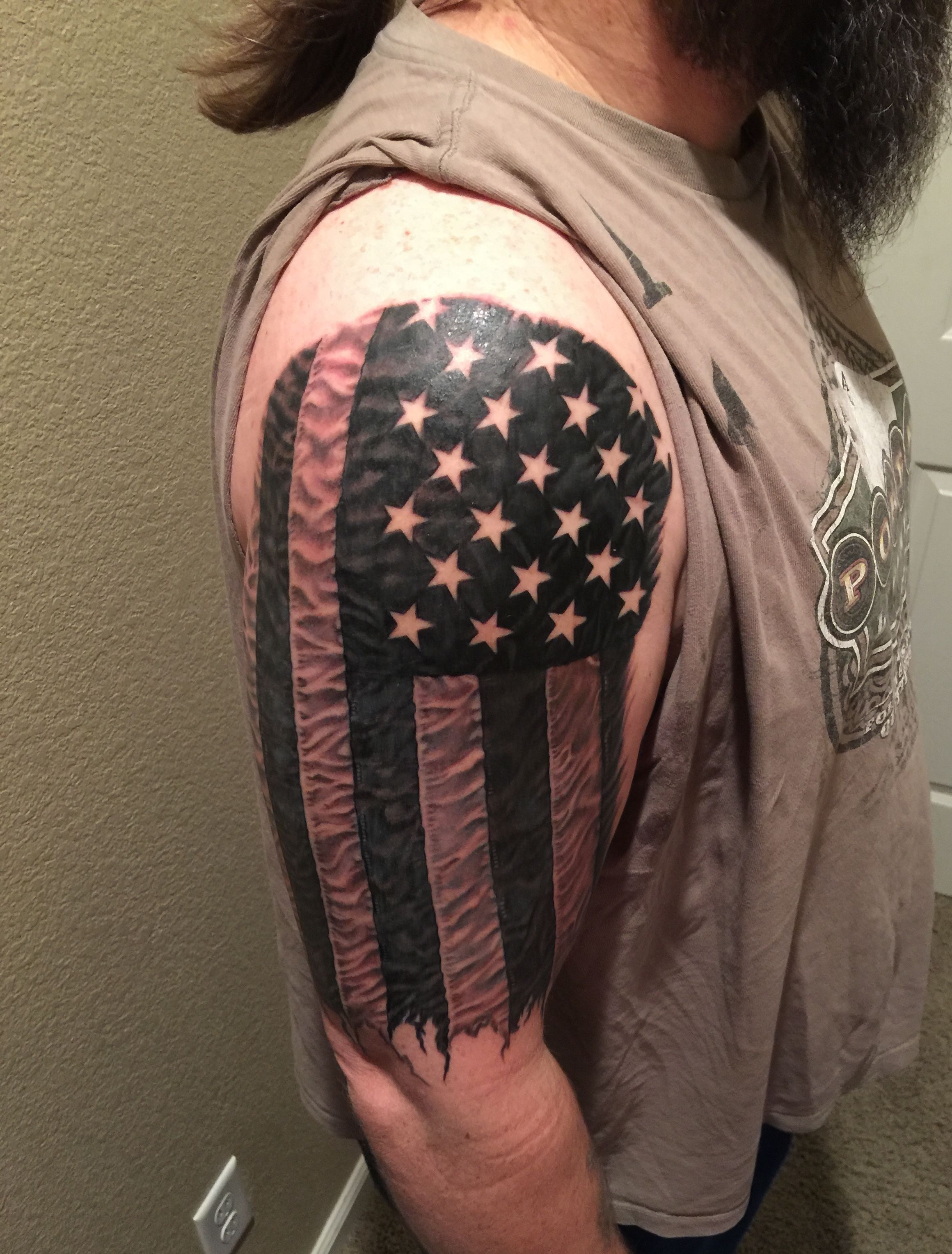 The 80 Best American Flag Tattoos For Men Improb in dimensions 2320 X 3057