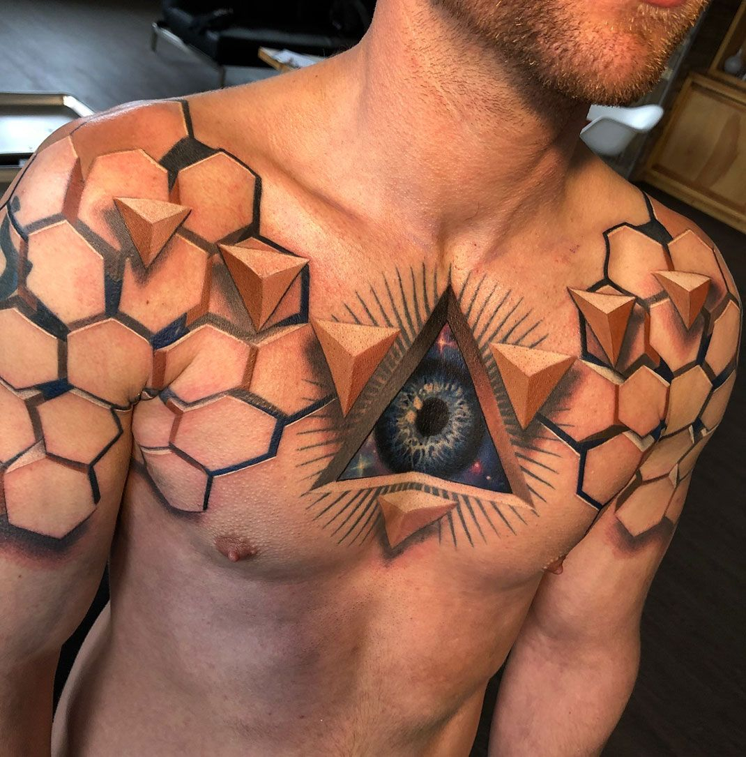 The Eye Of Providence Tattoo Illuminati Eye Tattoo 3d Tattoos inside measurements 1070 X 1085