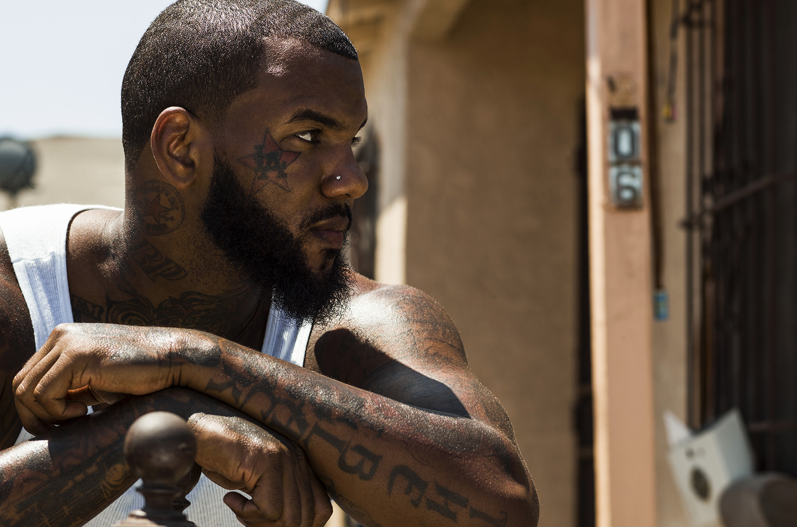The Game Gets Massive Nipsey Hussle Tattoo Billboard throughout sizing 1548 X 1024